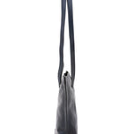 Borsa a spalla da donna 100% pelle 5572-Blu I Fratelli