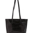 Borsa a spalla da donna 100% pelle 5572-Nero I Fratelli
