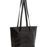 Borsa a spalla da donna 100% pelle 5572-Nero I Fratelli