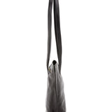 Borsa a spalla da donna 100% pelle 5572-Nero I Fratelli