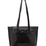 Borsa a spalla da donna 100% pelle 5572-Nero I Fratelli