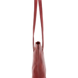 Borsa a spalla da donna 100% pelle 5572-Rosso I Fratelli