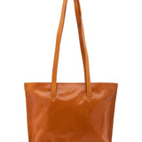 Borsa a spalla da donna 100% pelle 5572-Senape I Fratelli