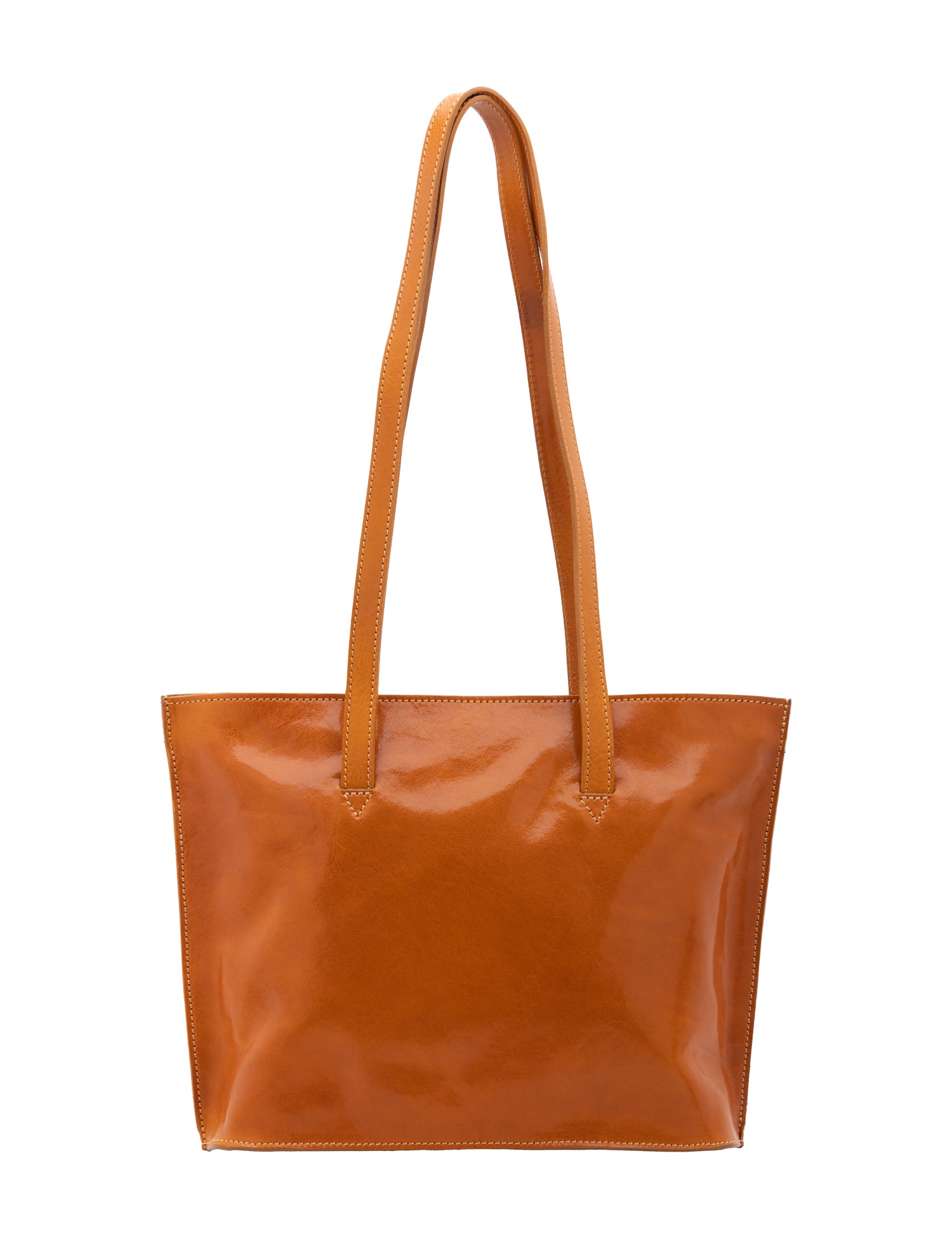 Borsa a spalla da donna 100% pelle 5572-Senape I Fratelli