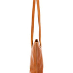 Borsa a spalla da donna 100% pelle 5572-Senape I Fratelli