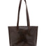 Borsa a spalla da donna 100% pelle 5572-Tmoro I Fratelli
