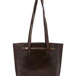 Borsa a spalla da donna 100% pelle 5572-Tmoro I Fratelli