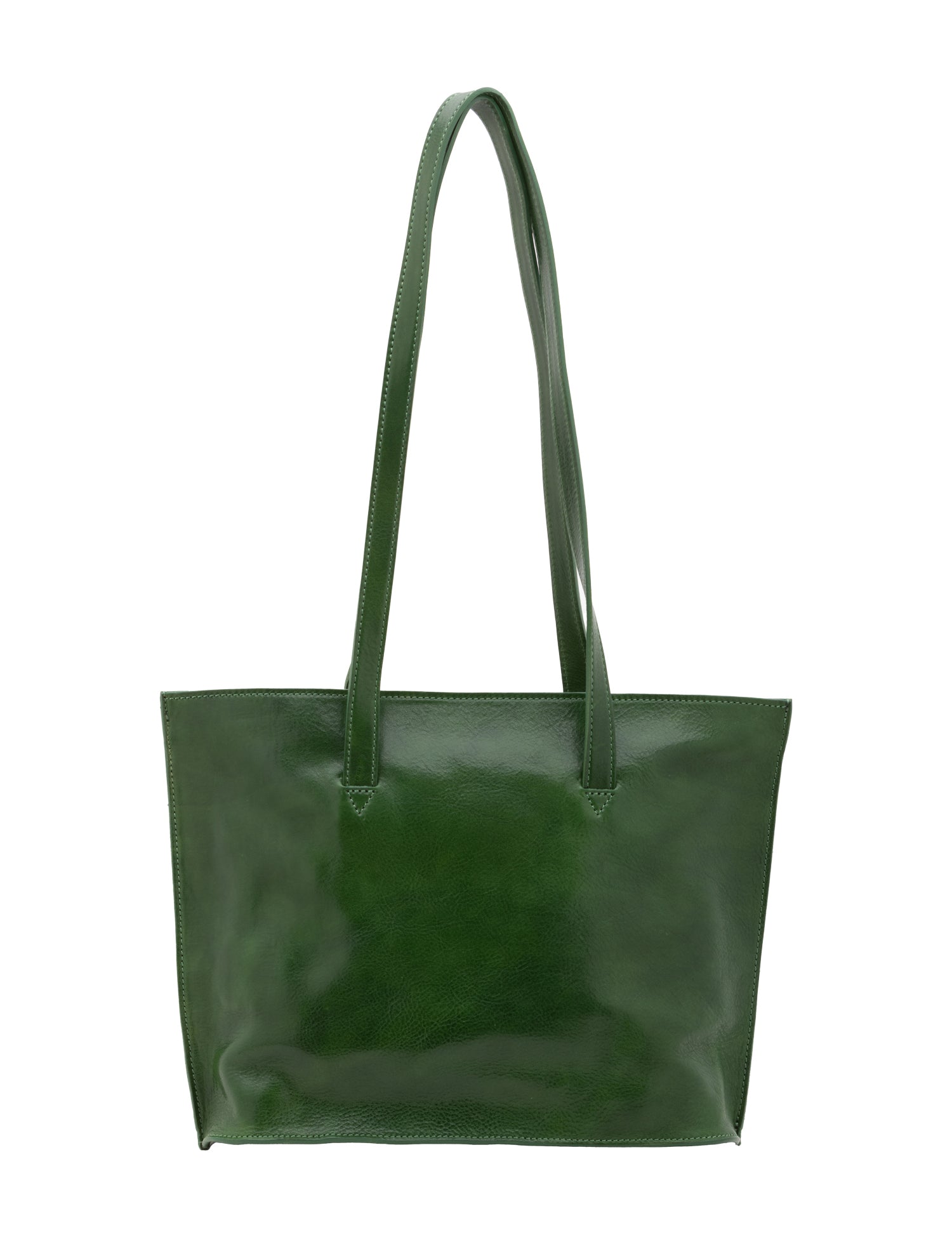 Borsa a spalla da donna 100% pelle 5572-Verde I Fratelli