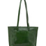 Borsa a spalla da donna 100% pelle 5572-Verde I Fratelli