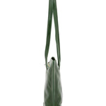 Borsa a spalla da donna 100% pelle 5572-Verde I Fratelli