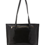 Borsa a spalla da donna 100% pelle 5573-Nero I Fratelli