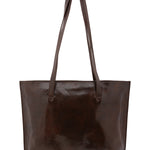 Borsa a spalla da donna 100% pelle 5573-Tmoro I Fratelli