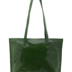Borsa a spalla da donna 100% pelle 5573-Verde I Fratelli