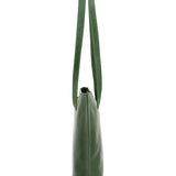 Borsa a spalla da donna 100% pelle 5573-Verde I Fratelli