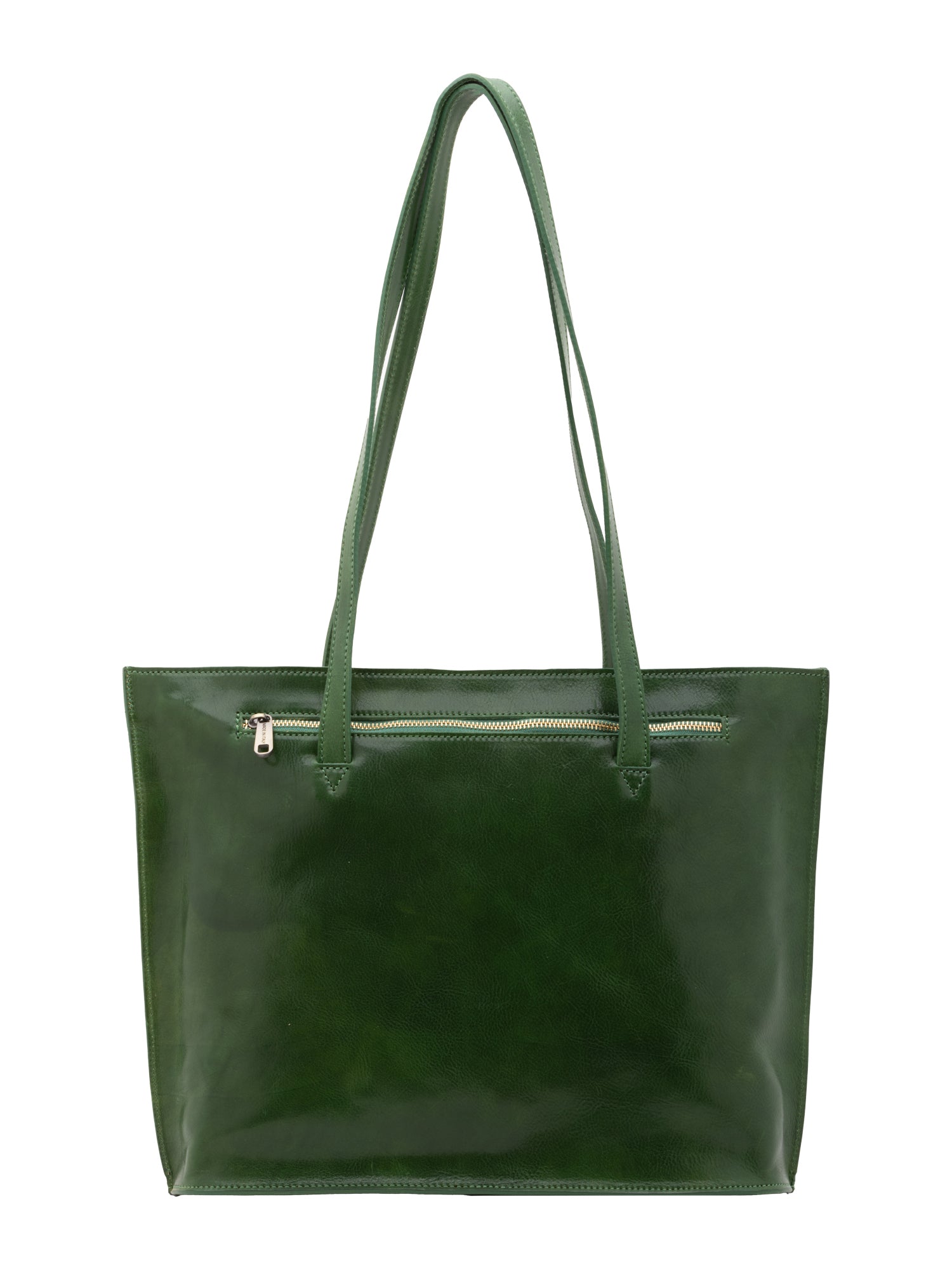 Borsa a spalla da donna 100% pelle 5573-Verde I Fratelli