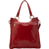 Borsa a spalla da donna Vera pelle 5574-Rosso I Fratelli