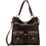 Borsa a spalla da donna Vera pelle 5574-Tmoro I Fratelli