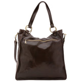 Borsa a spalla da donna Vera pelle 5574-Tmoro I Fratelli