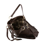 Borsa a spalla da donna Vera pelle 5574-Tmoro I Fratelli