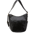 Borsa a spalla da donna Vera pelle 5577-Nero I Fratelli