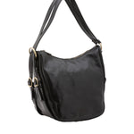 Borsa a spalla da donna Vera pelle 5577-Nero I Fratelli