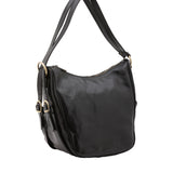 Borsa a spalla da donna Vera pelle 5577-Nero I Fratelli