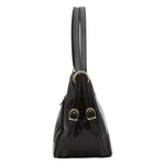 Borsa a spalla da donna Vera pelle 5577-Nero I Fratelli