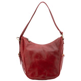Borsa a spalla da donna Vera pelle 5577-Rosso I Fratelli