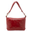 Borsa a spalla da donna 100% pelle 5578-Rosso I Fratelli