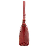 Borsa a spalla da donna 100% pelle 5578-Rosso I Fratelli