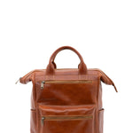 Borsa a tracolla uomo in vera pelle Made in Italy 5581-Cognac I Fratelli
