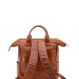 Borsa a tracolla uomo in vera pelle Made in Italy 5581-Cognac I Fratelli