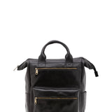 Borsa a tracolla uomo in vera pelle Made in Italy 5581-Nero I Fratelli