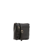 Borsa a tracolla uomo in vera pelle 100% pelle 5582-Nero I Fratelli