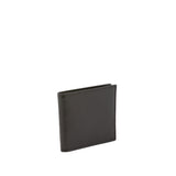 Portafoglio uomo in vera pelle 100% cotone 5584-Nero I Fratelli