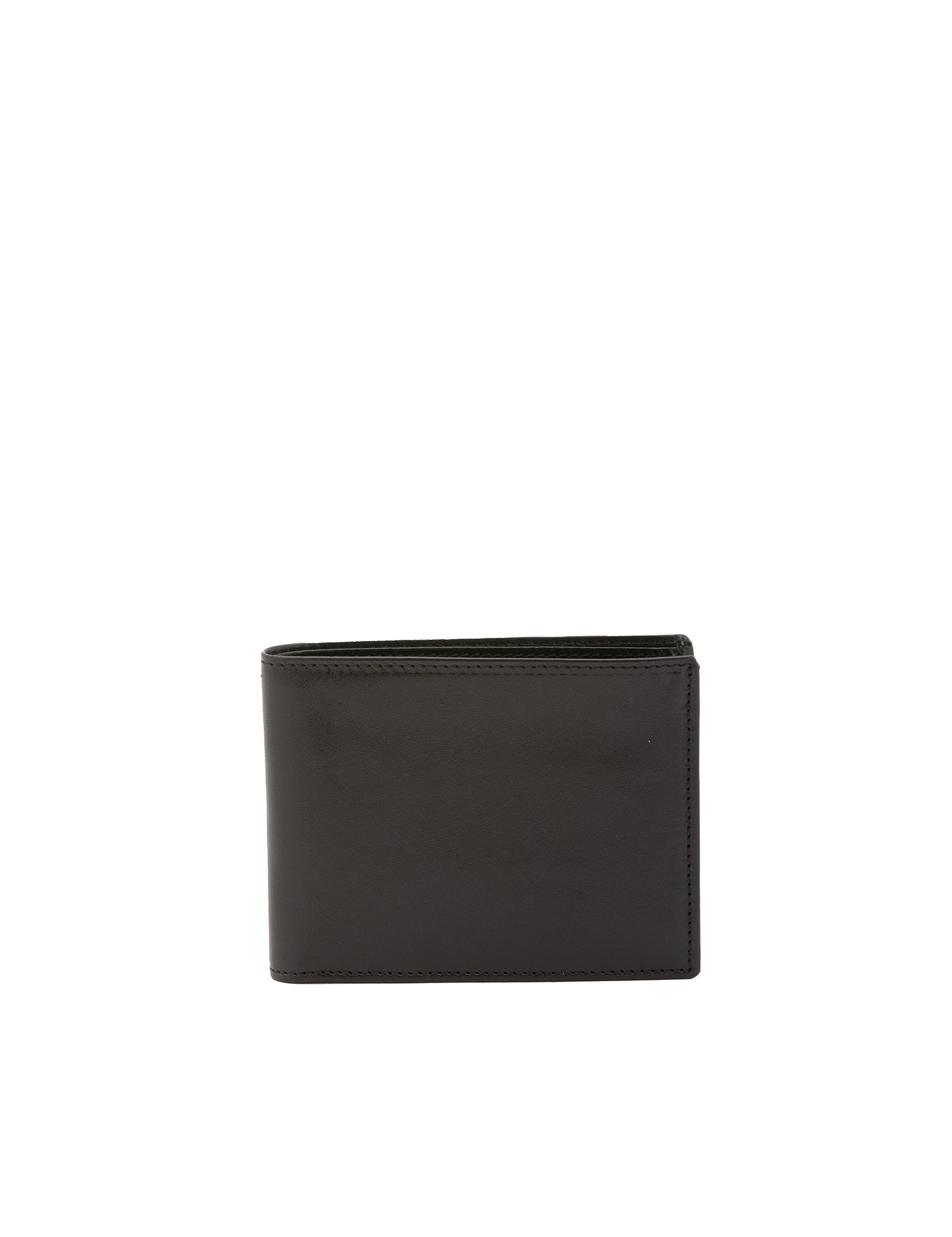 Portafoglio uomo in vera pelle 100% cotone 5586-Nero I Fratelli