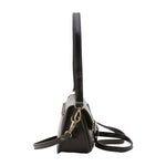 Borsa a tracolla da donna Vera pelle 5587-Nero I Fratelli
