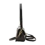 Borsa a tracolla da donna Vera pelle 5587-Nero I Fratelli