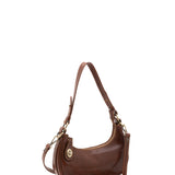 Women's Shoulder Bag In Genuine Leather Made in Italy 25x18x8 cm
