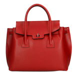 Dayana Borsa a mano da donna Vera pelle 7705-P 613 ROSSO SCURO DARK RED Gave Lux