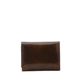 Portafoglio donna in vera pelle Made in Italy 5594-Tmoro I Fratelli