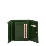 Portafoglio donna in vera pelle Made in Italy 5594-Verde I Fratelli
