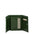 Portafoglio donna in vera pelle Made in Italy 5594-Verde I Fratelli