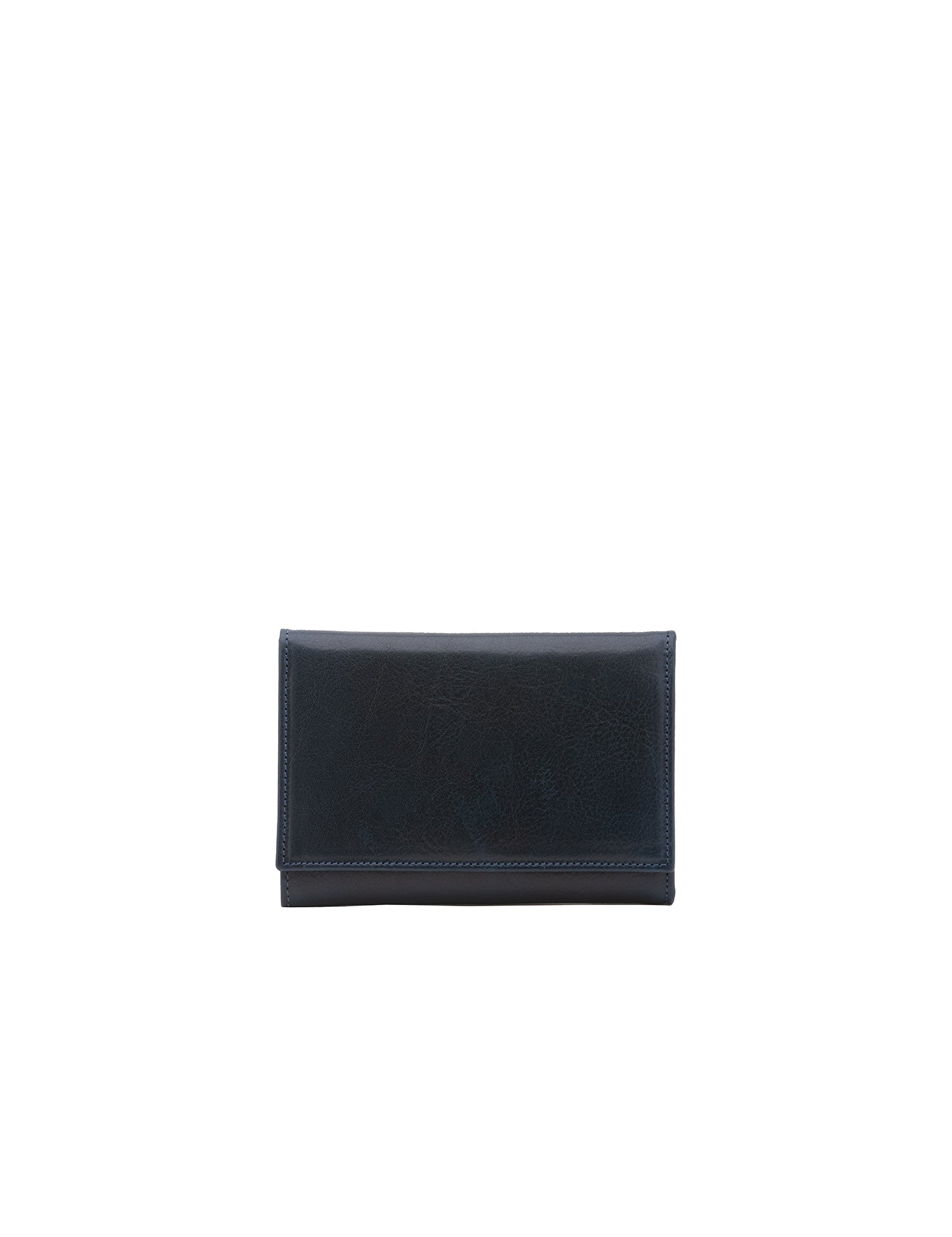Portafoglio donna in vera pelle Made in Italy 5595-Blu I Fratelli