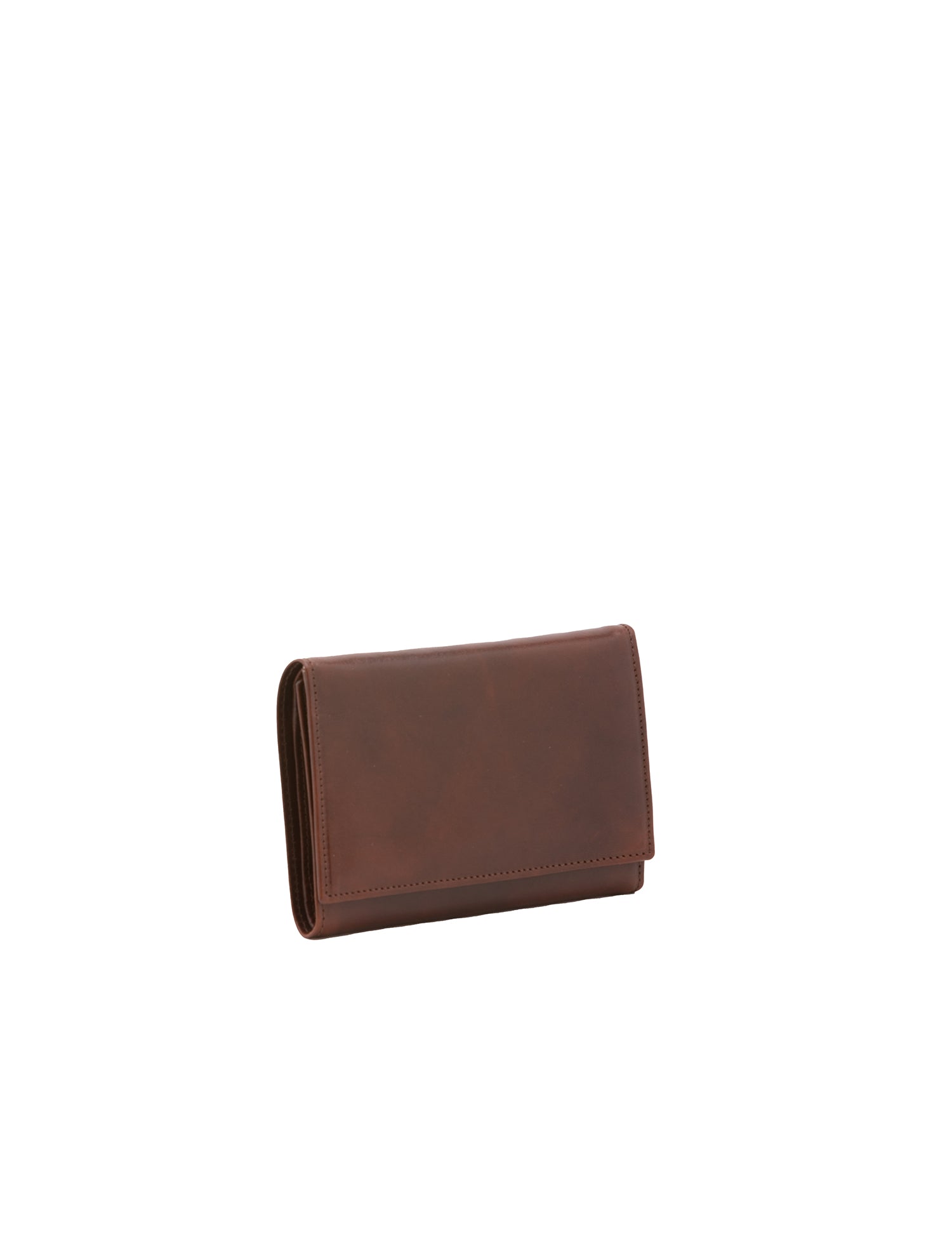 Portafoglio donna in vera pelle Made in Italy 5595-Marrone I Fratelli