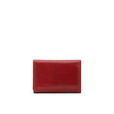 Portafoglio donna in vera pelle Made in Italy 5595-Rosso I Fratelli