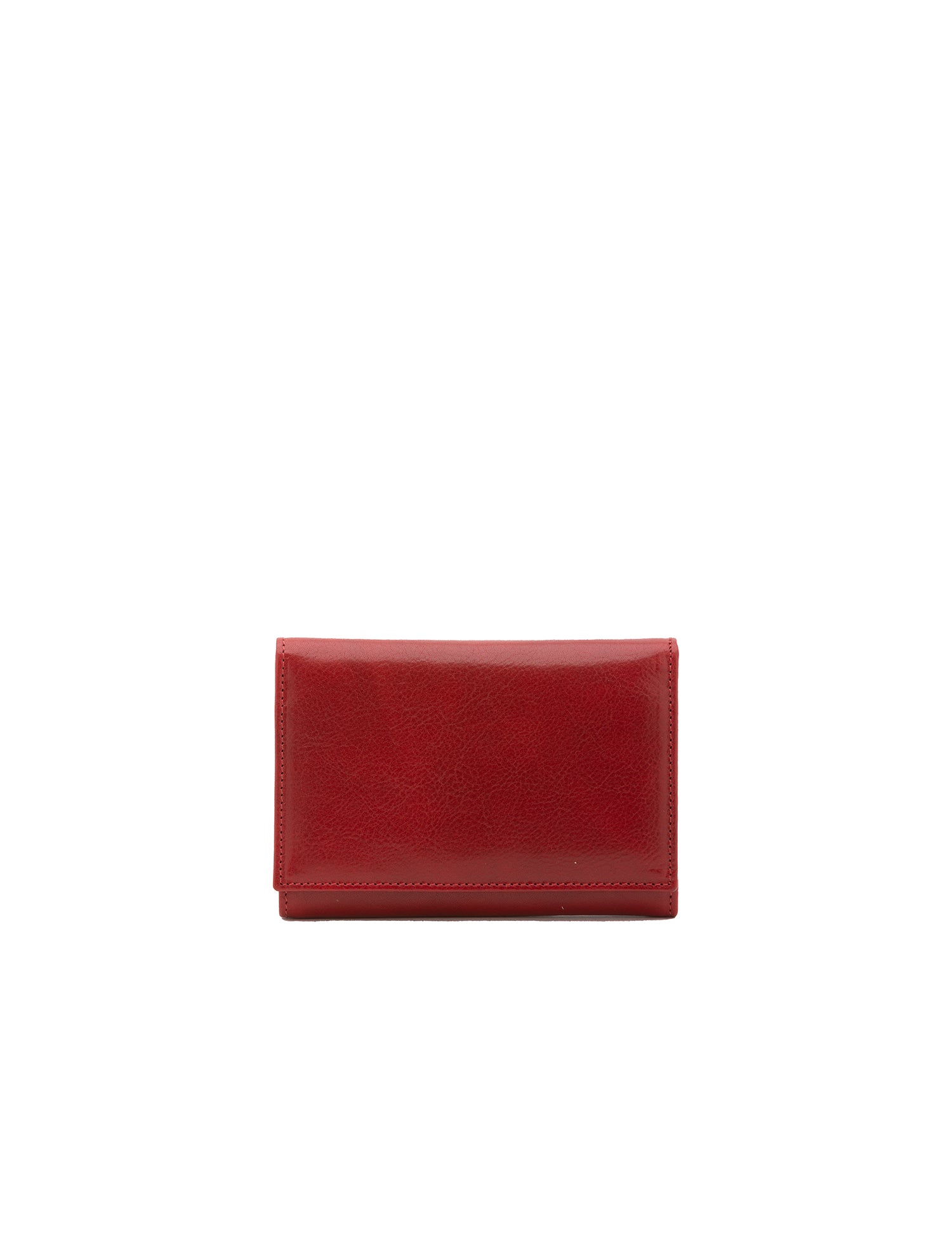 Portafoglio donna in vera pelle Made in Italy 5595-Rosso I Fratelli