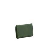 Portafoglio donna in vera pelle Made in Italy 5595-Verde I Fratelli