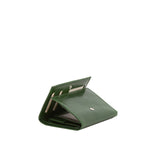Portafoglio donna in vera pelle Made in Italy 5595-Verde I Fratelli
