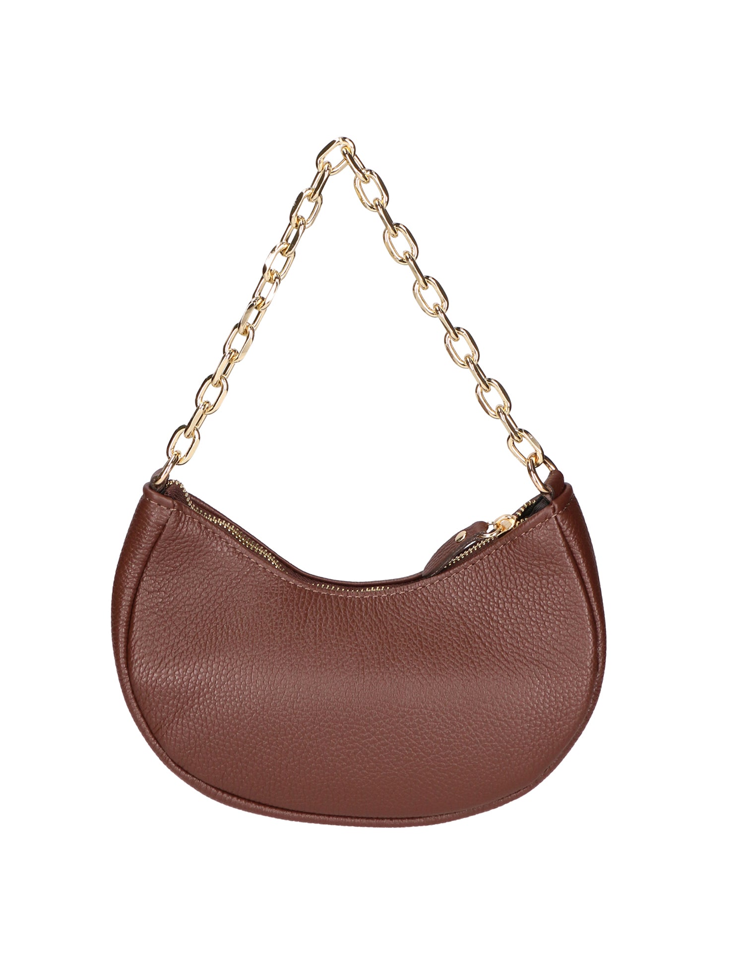 Loreta Borsa a spalla da donna Vera pelle 06511-D223 cioccolato Gave Lux